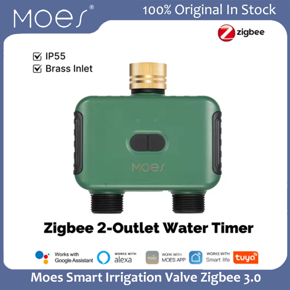 Smart Garden Valve - Válvula de Riego Inteligente Moes Tuya,