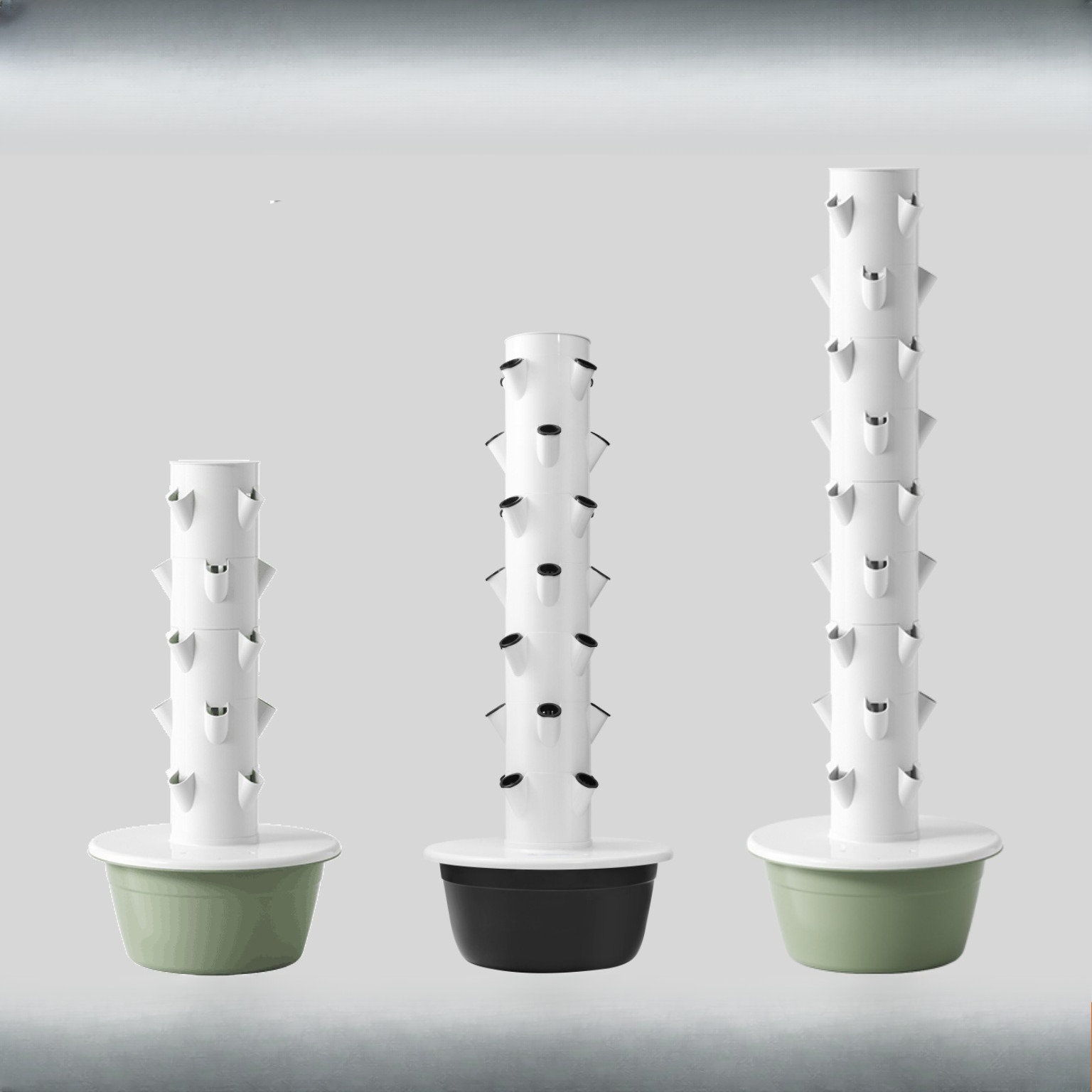 Smart Garden Vertical - Torre Hidropónica Vertical Inteligente, Jardinera de
