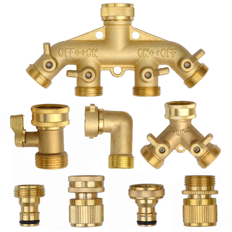 Smart Garden Hose Valve - Conector Hexagonal de manguera de jardín