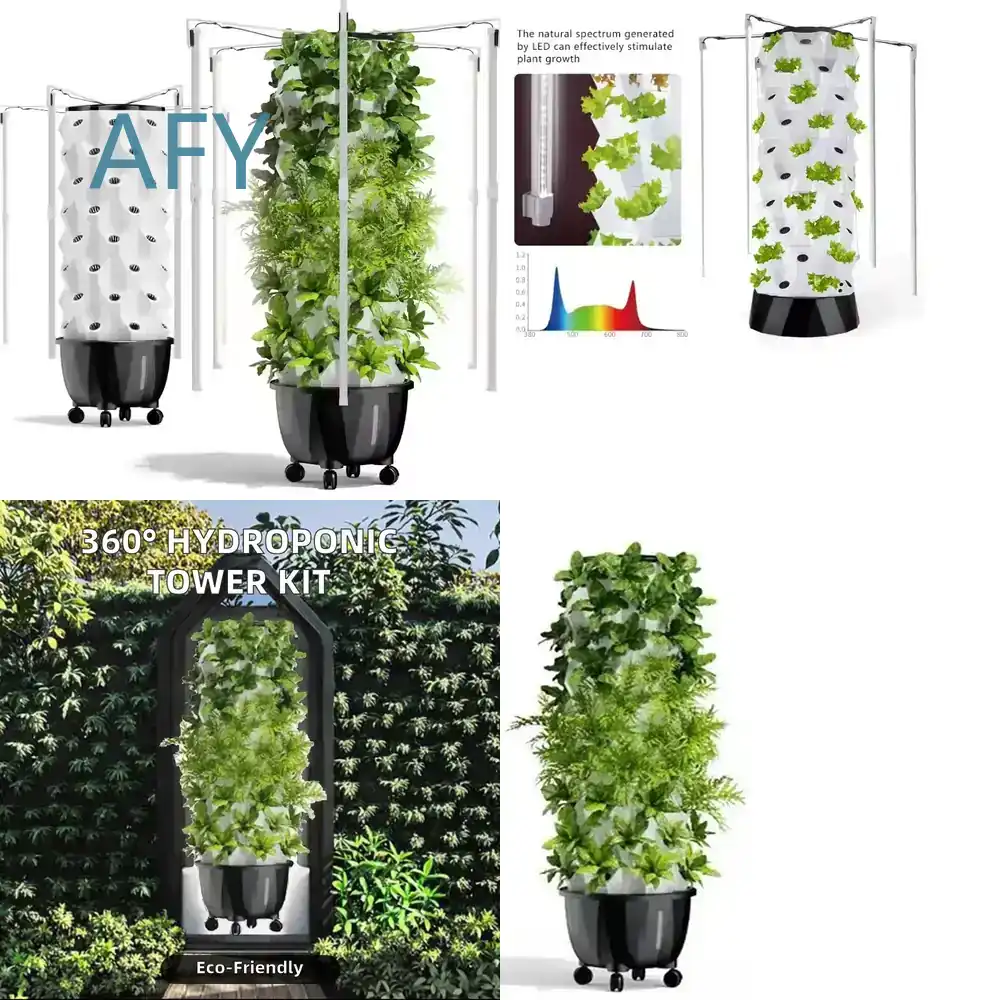 Smart Garden Vertical - Sistema de Cultivo Hidropónico Vertical HydroBlue