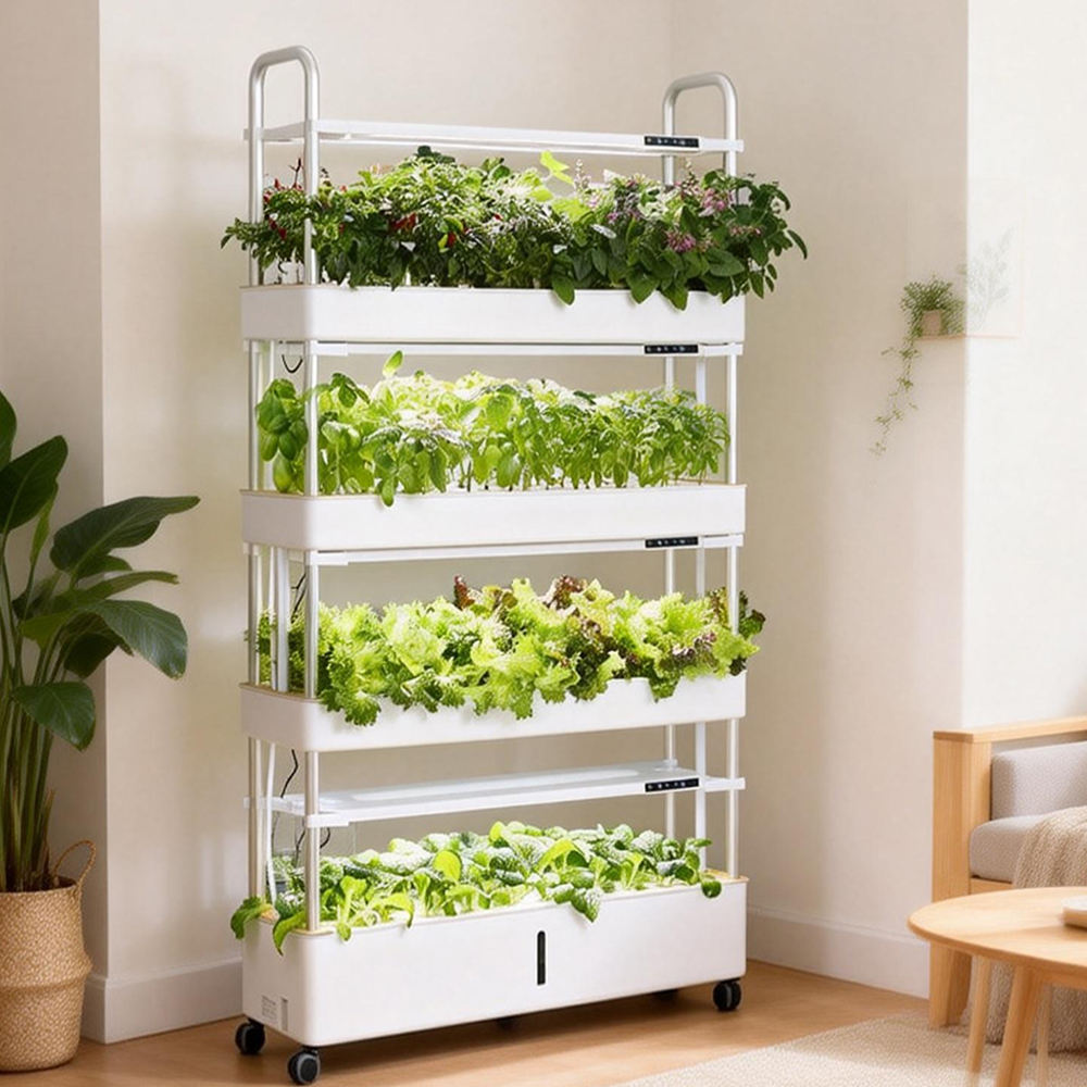 Smart Garden Vertical - Equipo de Cultivo Vertical Inteligente para