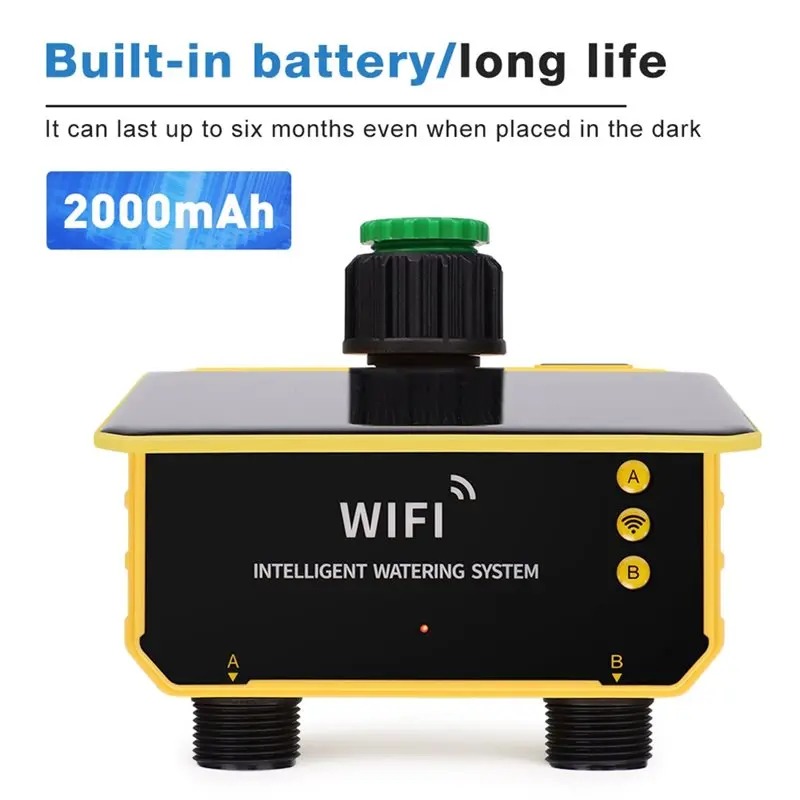 Controlador de Riego Solar WIF - Smart Garden Valve reseña y precio