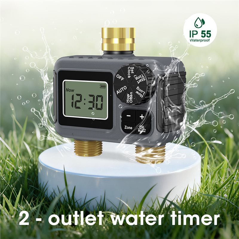 AY14 - Temporizador de Riego A - Smart Garden Valve reseña y precio