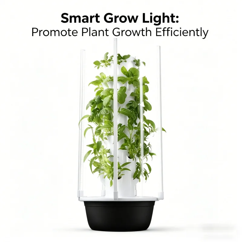 Torre Hidropónica Spacetree de - Smart Garden Vertical reseña y precio