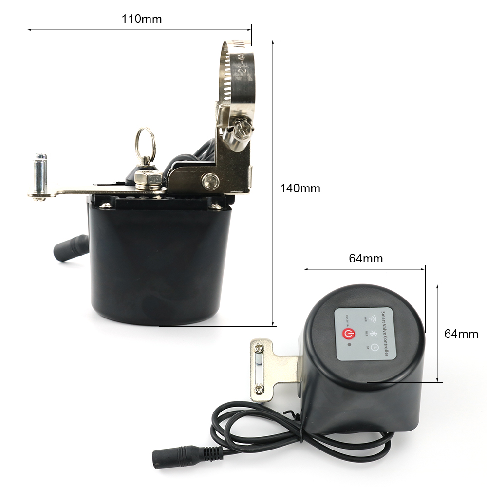 Válvula de agua WiFi Tuya, tem - Smart Garden Instructions reseña y precio