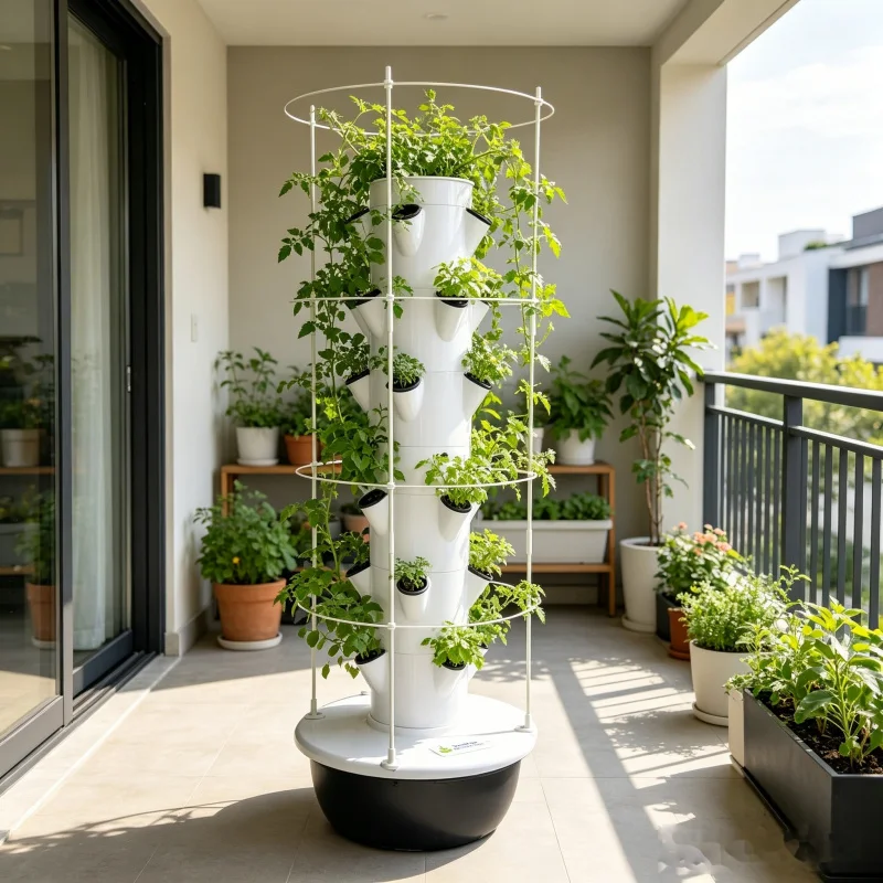 Torre de Cultivo Vertical Inte - Smart Garden Vertical reseña y precio