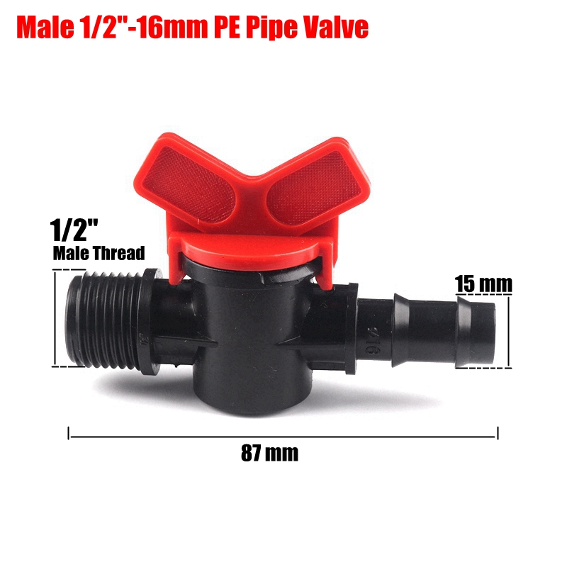 Miniválvula de bola para mangu - Smart Garden Hose Valve reseña y precio
