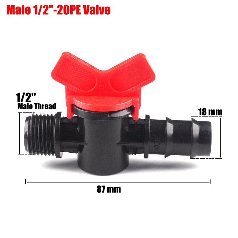 Miniválvula de bola para mangu - Smart Garden Hose Valve reseña y precio