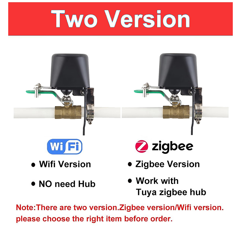 Válvula de agua Tuya Zigbee o  - Smart Garden Valve reseña y precio