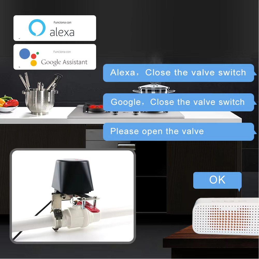 Válvula de agua Tuya Zigbee o  - Smart Garden Valve reseña y precio