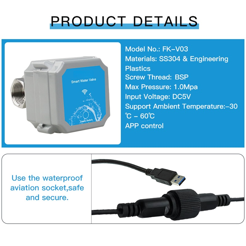 Válvula Inteligente para Agua  - Smart Garden Hose Valve reseña y precio