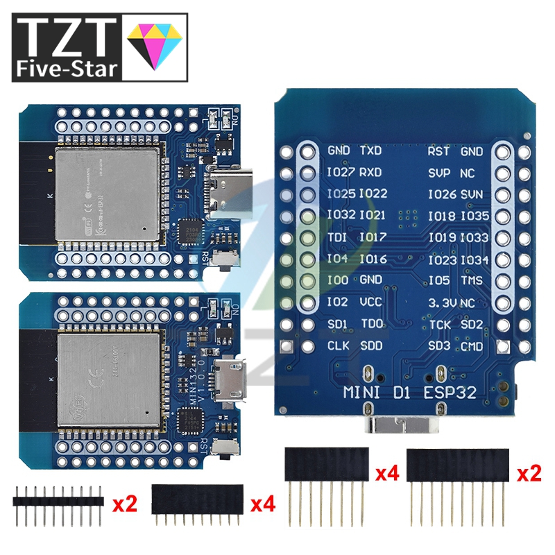 TZT 1/3 Uds para Wemos Mini D1 - Smart Garden Esp32 reseña y precio