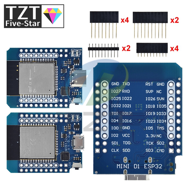 TZT 1/3 Uds para Wemos Mini D1 - Smart Garden Esp32 reseña y precio