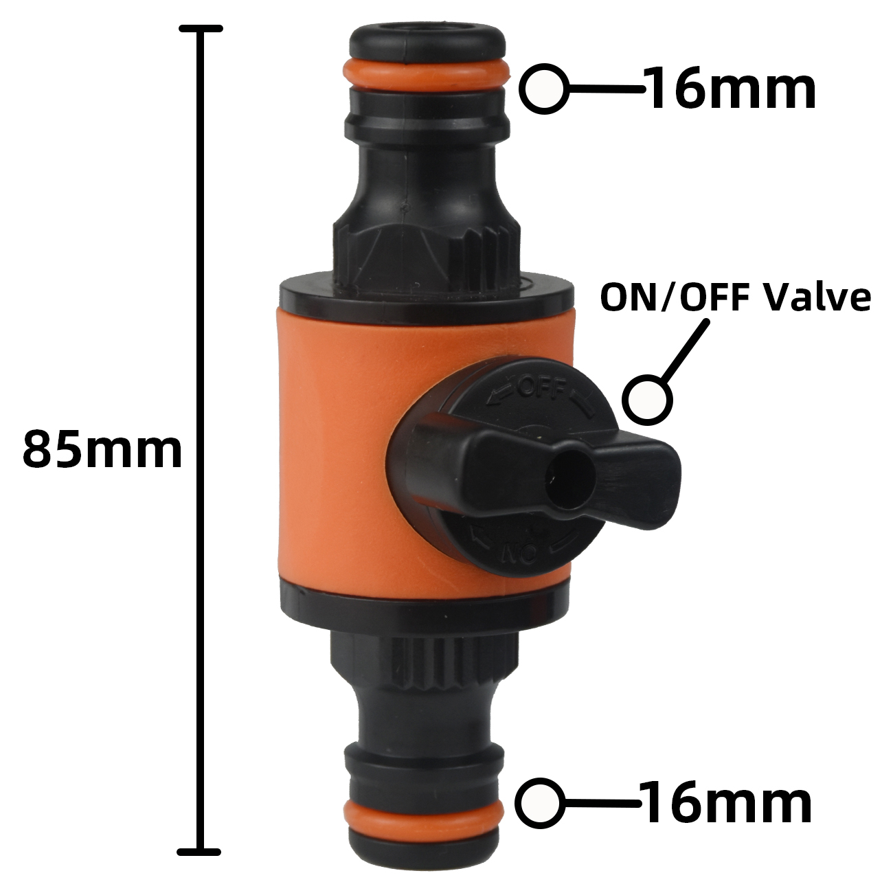 Conector de válvula de cierre  - Smart Garden Hose Valve reseña y precio