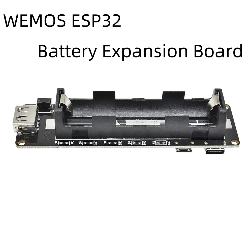 WEMOS ESP32 18650 Módulo de Ex - Smart Garden Esp32 reseña y precio