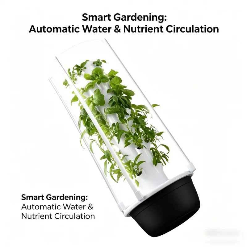 Torre Hidropónica Vertical Spa - Smart Garden Vertical reseña y precio