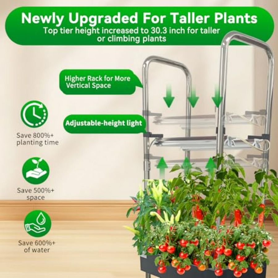 Sistema de cultivo hidropónico - Smart Garden Vertical reseña y precio