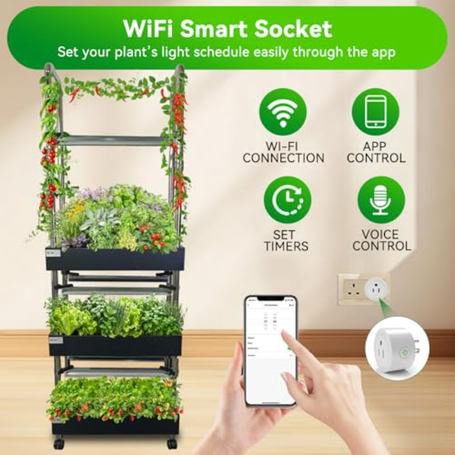 Sistema de cultivo hidropónico - Smart Garden Vertical reseña y precio