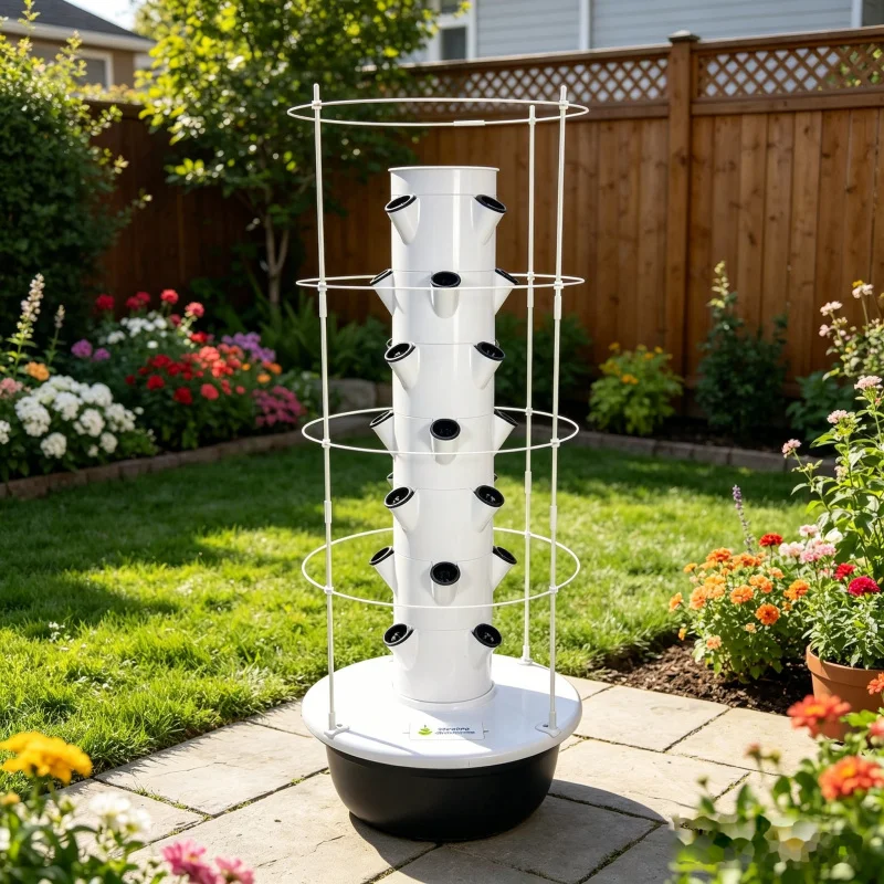 Torre Hidropónica Vertical Spa - Smart Garden Vertical reseña y precio