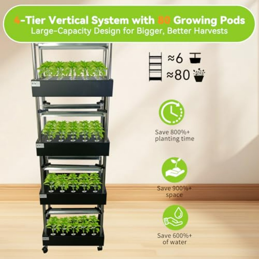 Sistema de cultivo hidropónico - Smart Garden Vertical reseña y precio